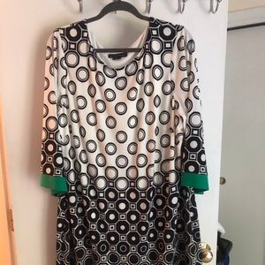 Jessica Howard Women Dress Blue white and green